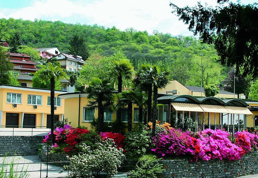 Hotel Vezia Lugano Bagian luar foto