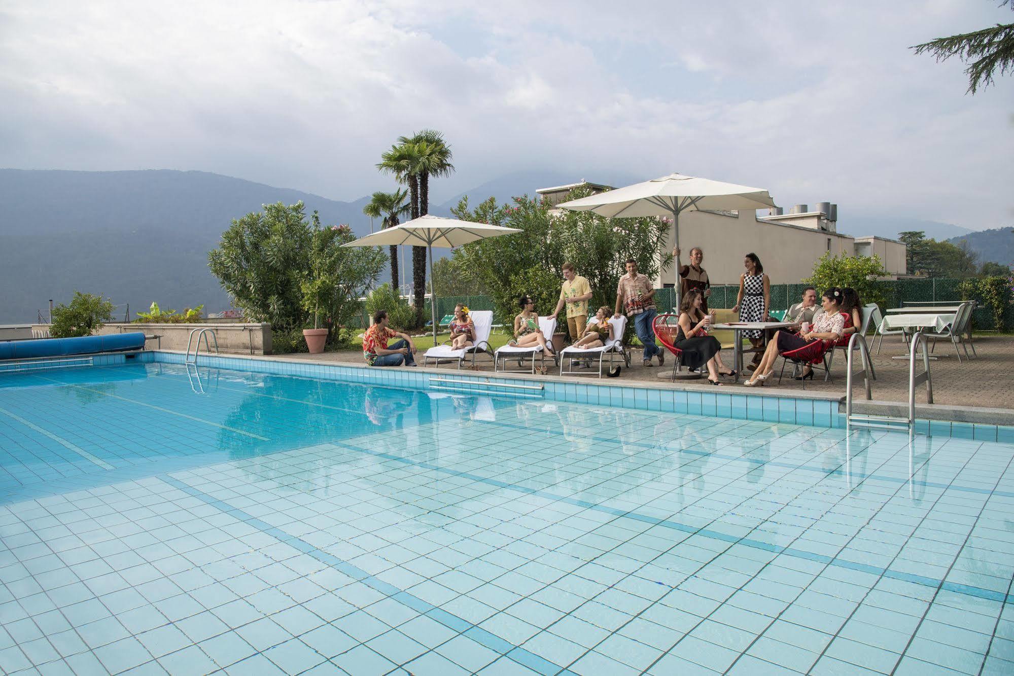 Hotel Vezia Lugano Bagian luar foto