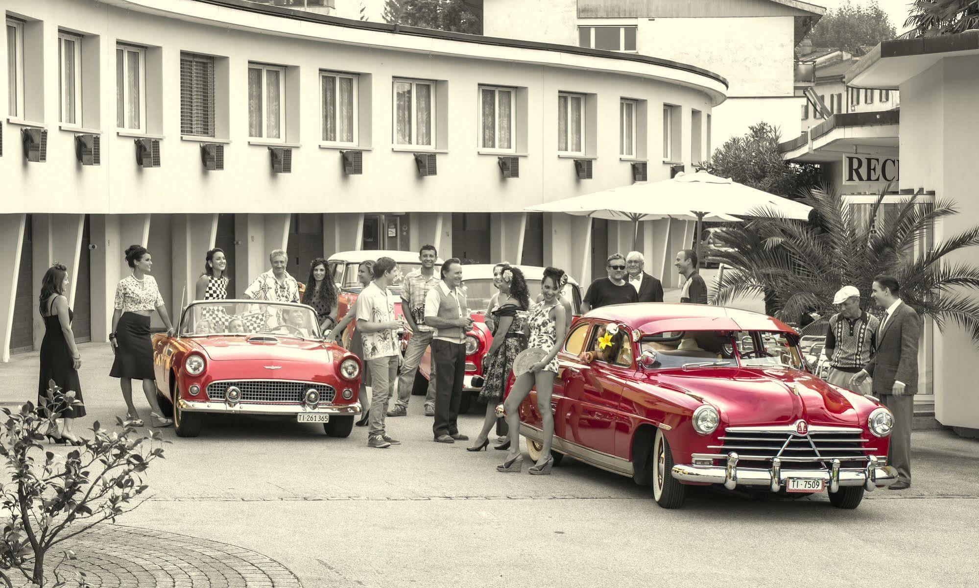 Hotel Vezia Lugano Bagian luar foto