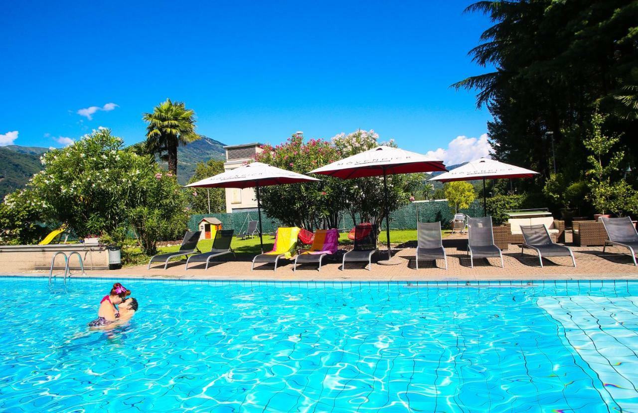 Hotel Vezia Lugano Bagian luar foto